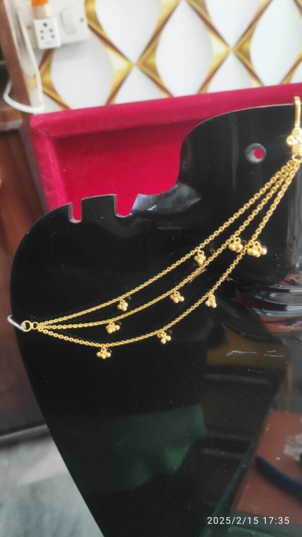Ear chain_Champasarlu_22kt916_5gm2